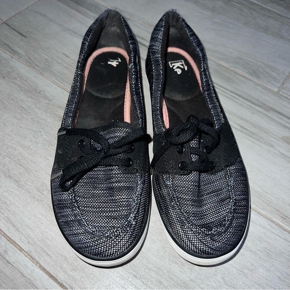 Keds Gray and Black OrthoLite Slip On Slides, Women’s Size 6 - Picture 1 of 7